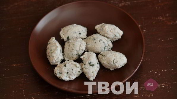 суп с куриными клецками