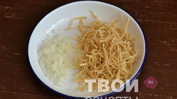 суп с куриными клецками