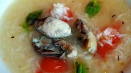 Суп с мидиями