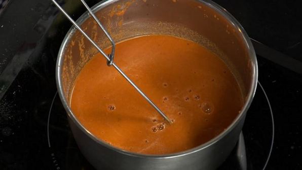 суп с мясом раков