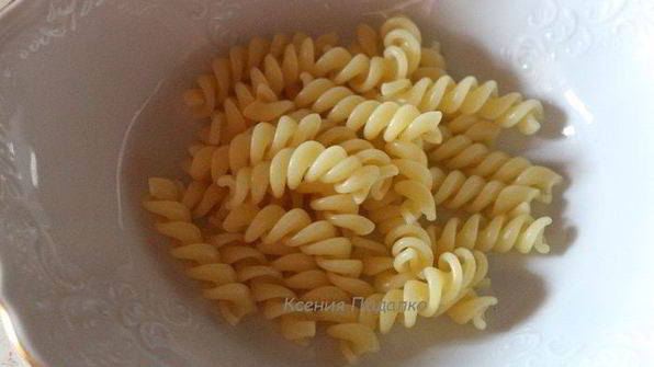 суп с пастой и вешенками