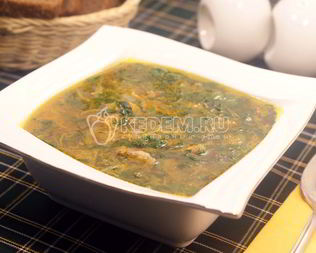 Суп с щавелем