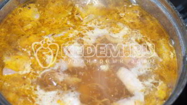 суп с щавелем