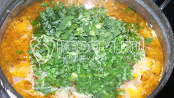 суп с щавелем