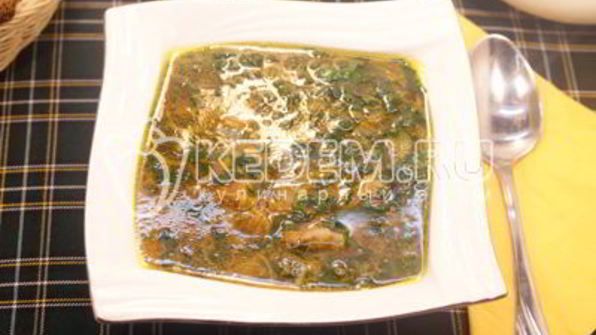 суп с щавелем