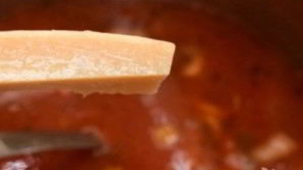 суп в стиле пиццы