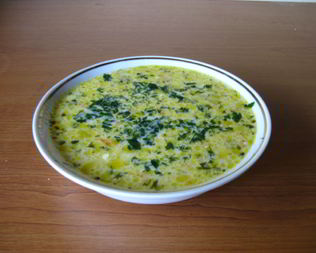 Сырный суп с грибами