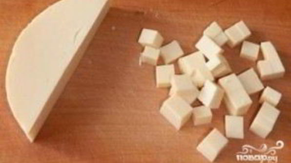 сырный суп с шампиньонами