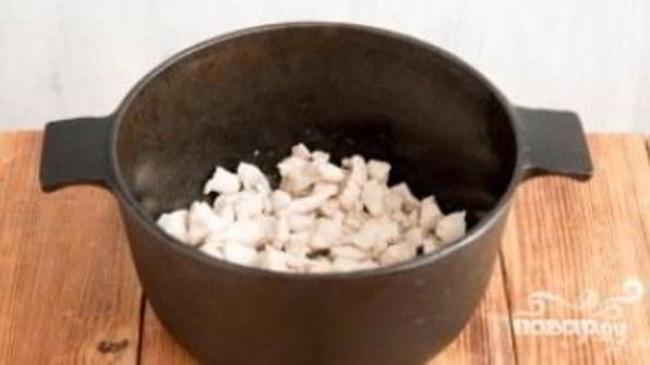 томатный суп с индейкой