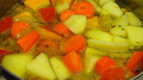 ведический тыквенный суп