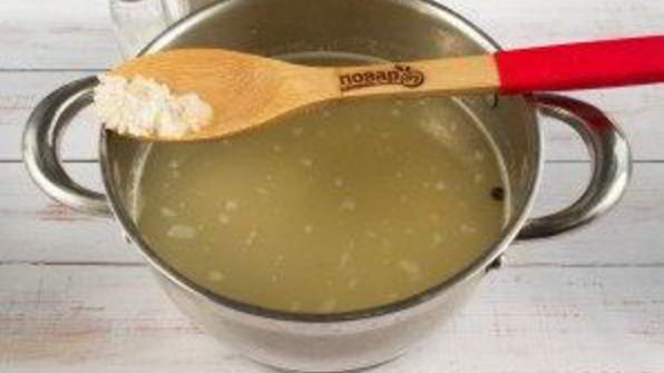 венгерский суп с сырными клецками