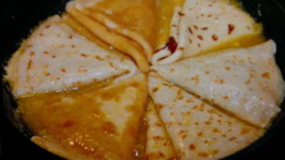 Апельсиновые блины