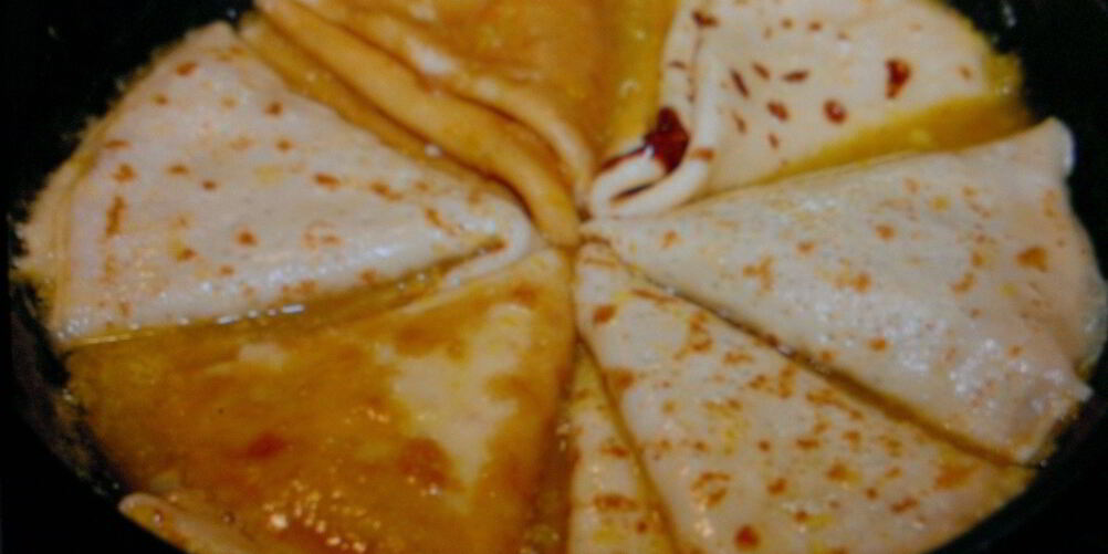 Рецепт апельсиновые блины