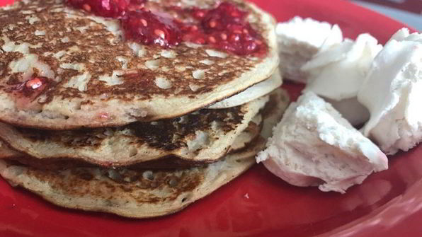 банановые блинчики