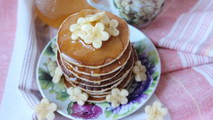 Банановые панкейки