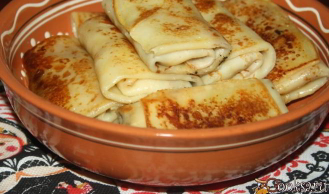 Белорусские дважды жареные блины