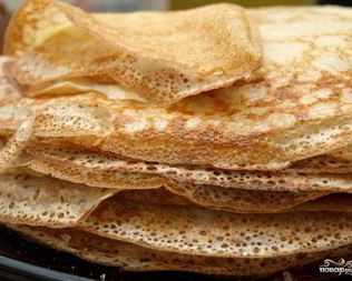 Блинчики хрустящие