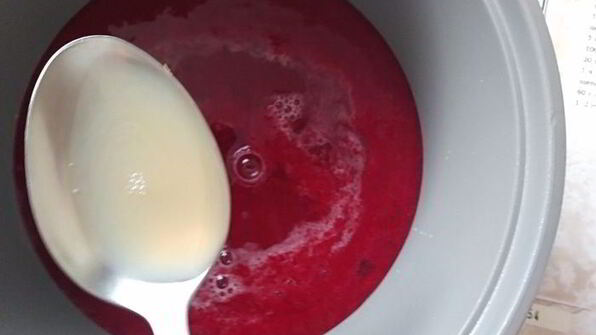 блинчики любимые с ягодным курдом