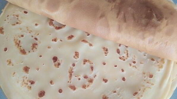 блинчики любимые с ягодным курдом