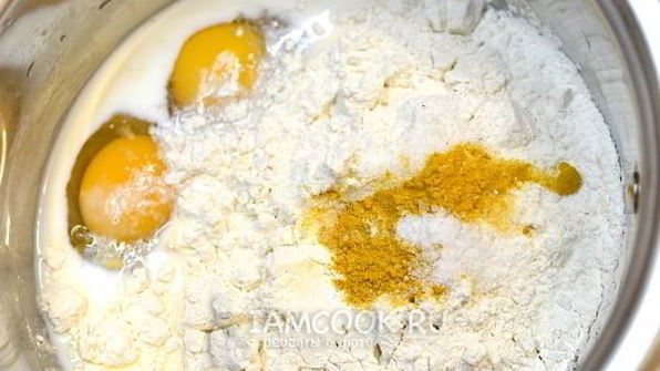 блинчики на молоке с фаршем