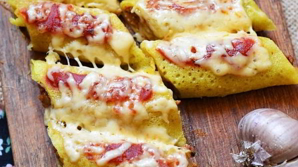 блинчики на молоке с фаршем