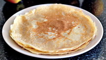 Блинчики на молоке