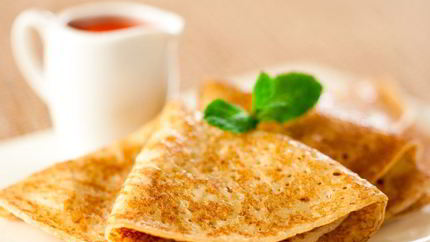 Блинчики на сыворотке тонкие