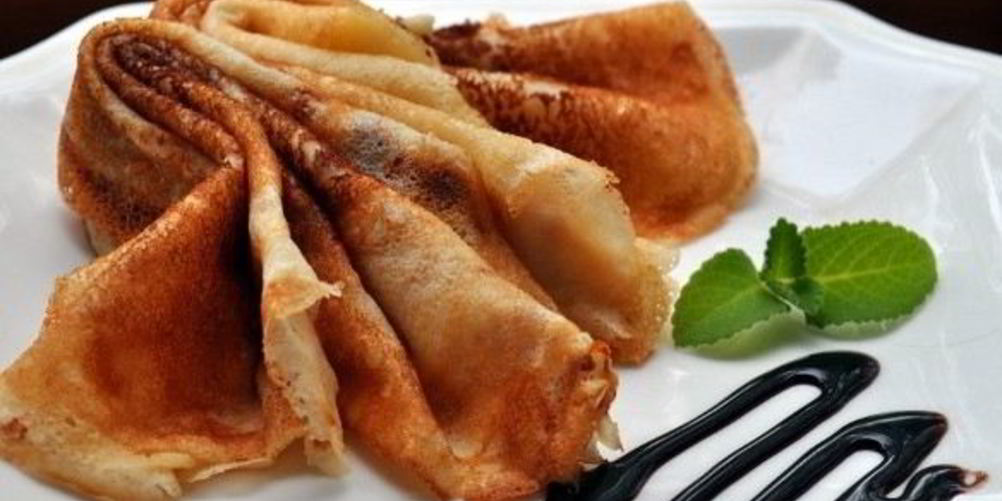 Рецепт блинчики на воде с яйцами