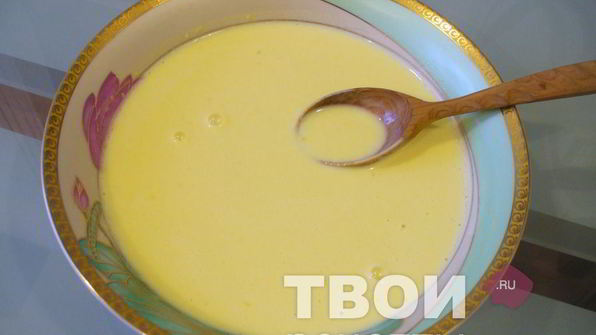 блинчики с фруктами