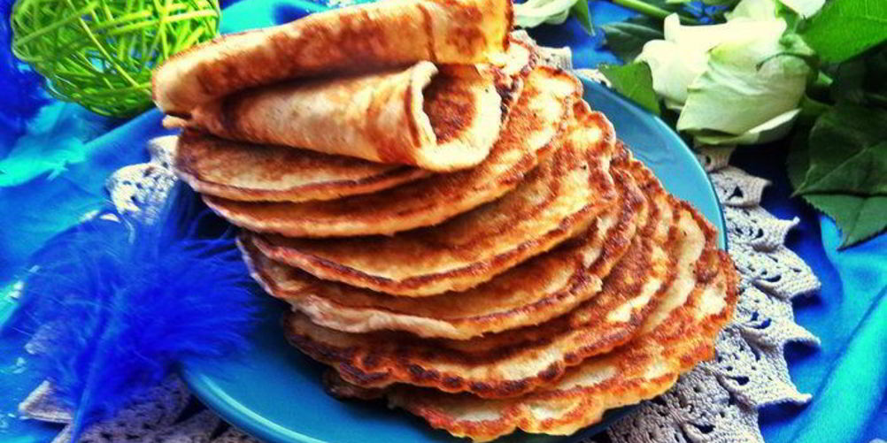 Рецепт блинчики с кокосом и отрубями