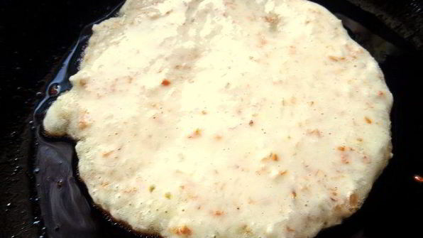 блинчики с кокосом и отрубями