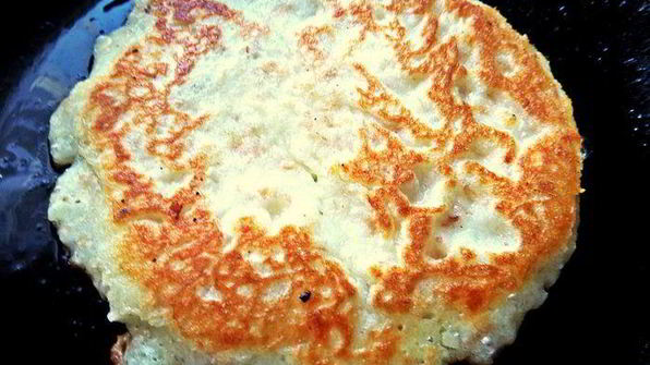 блинчики с кокосом и отрубями