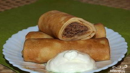 Блинчики с ливером