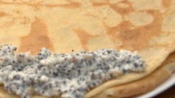 блинчики с маком и творогом