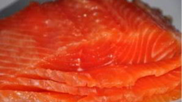 блинчики с моцареллой и красной рыбой