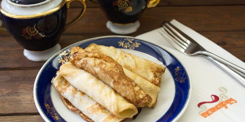 Рецепт блинчики с печенью трески