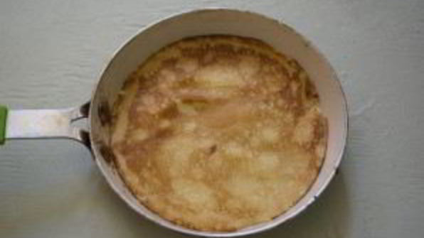 блинчики с печенью трески