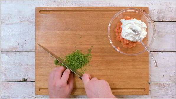 блинчики с семгой