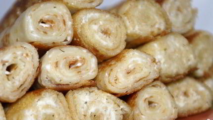 Блинчики с творогом на кефире