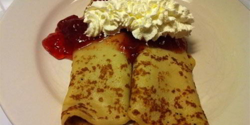 Рецепт блинчики с творогом в микроволновке