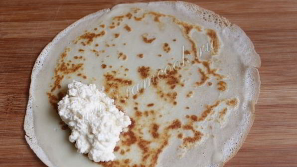 блинчики с творогом запеченые в духовке