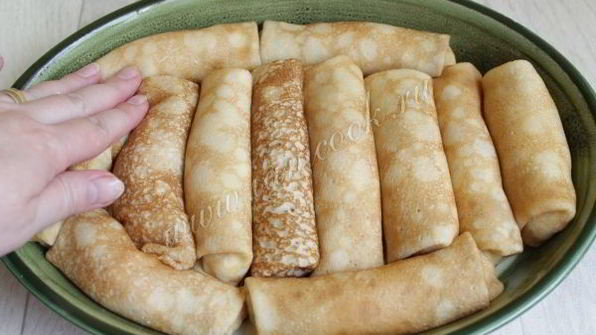 блинчики с творогом запеченые в духовке