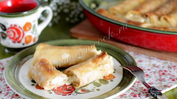 блинчики с творогом запеченые в духовке