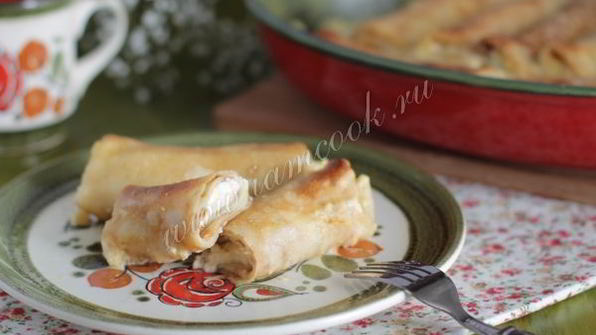 блинчики с творогом запеченые в духовке