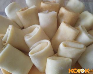 Блинчики с творожной начинкой