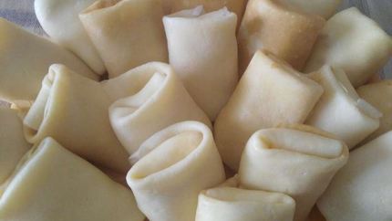 Блинчики с творожной начинкой