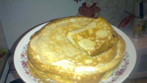 блины банановые на сгущенке