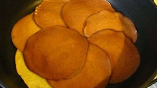 блины c корицей