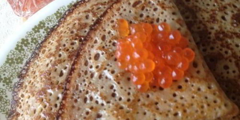 Рецепт блины гречишные