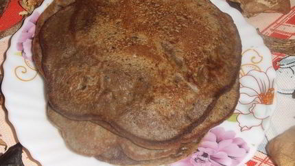 Блины грибные